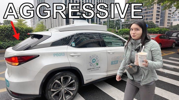 I tried the most aggressive robotaxi in China.